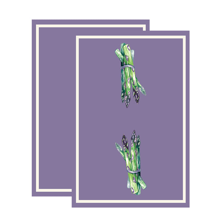 Asparagus Floursack Kitchen Towel S/2