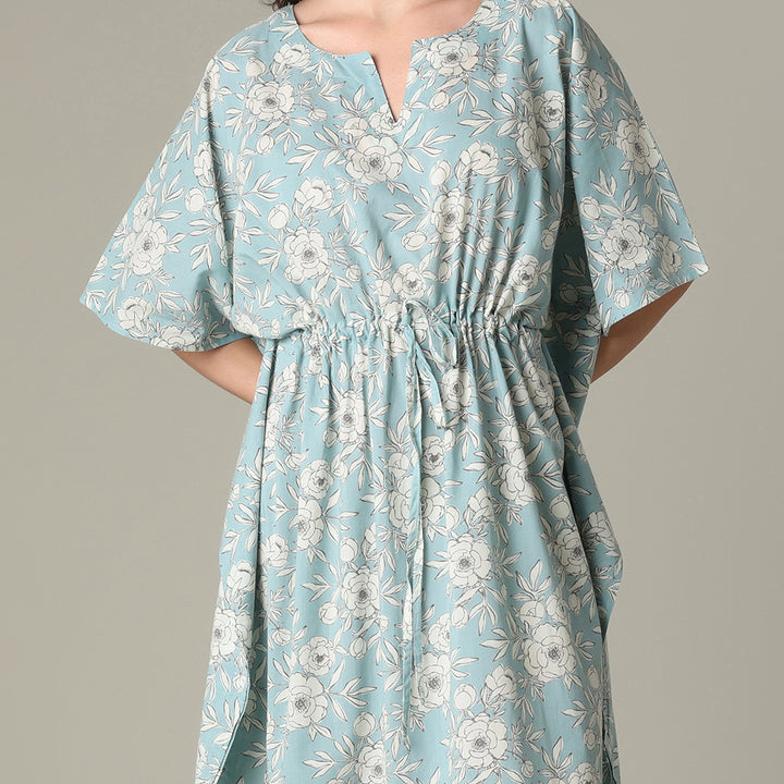 Soleil Blue Kaftan