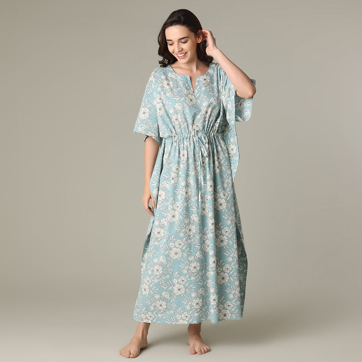 Soleil Blue Kaftan