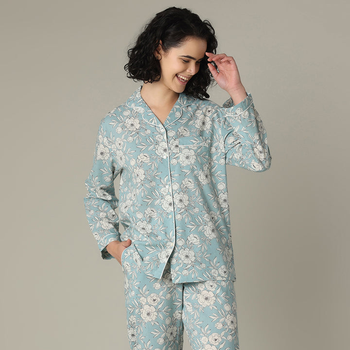 Soleil Blue PJ Set
