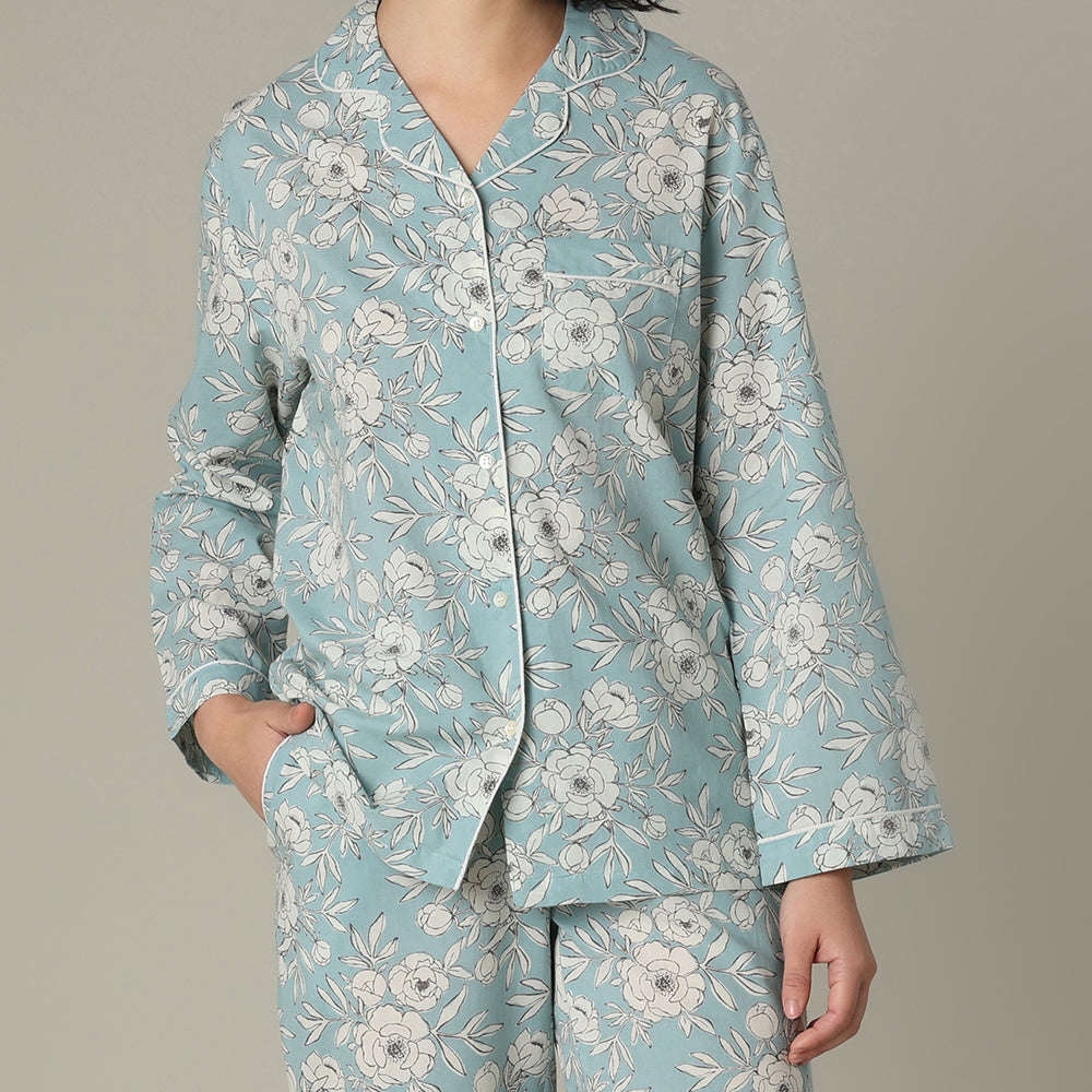 Soleil Blue PJ Set