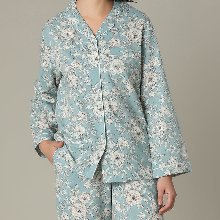 Soleil Blue PJ Set