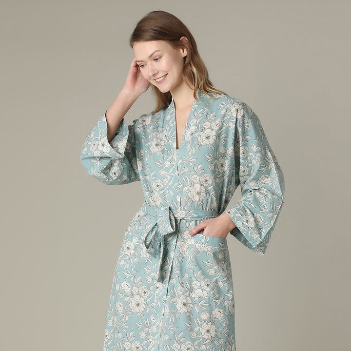 Soleil Blue Robe
