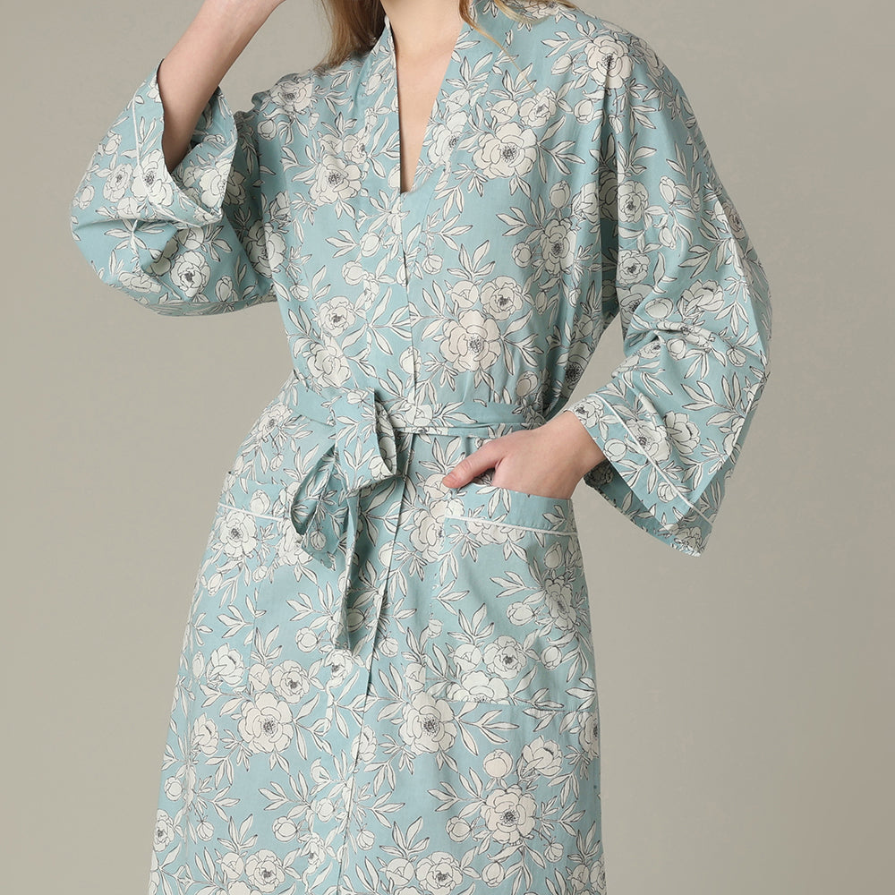 Soleil Blue Robe