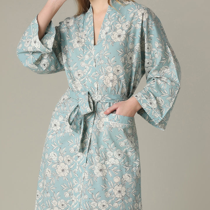 Soleil Blue Robe