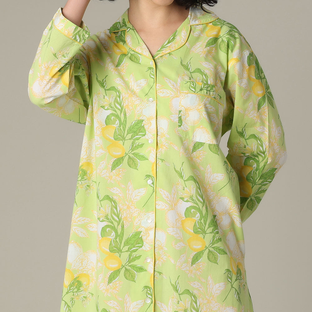 Sorrento Green Nightshirt