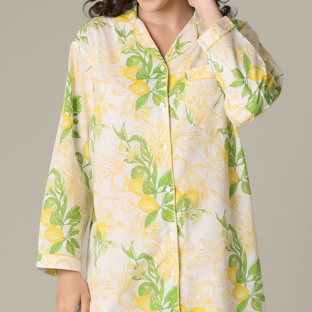 Sorrento White Nightshirt