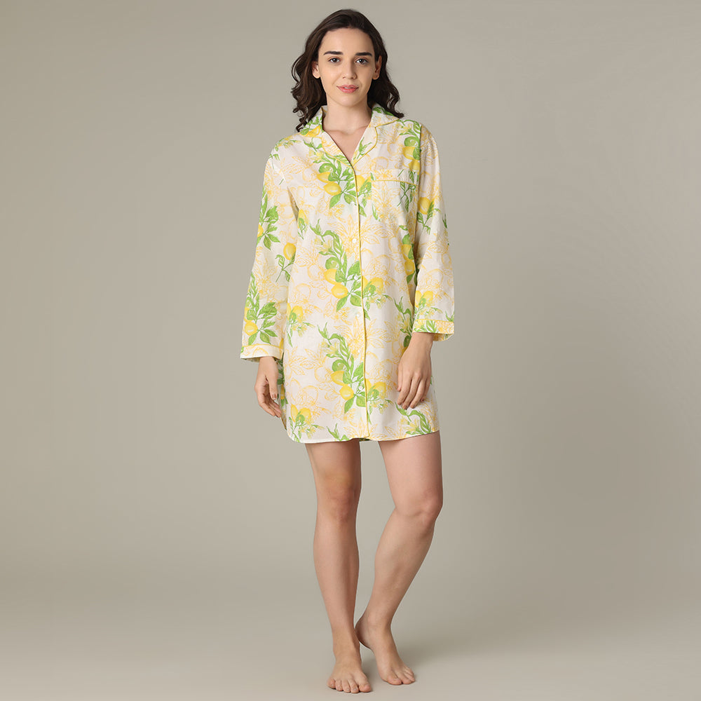 Sorrento White Nightshirt