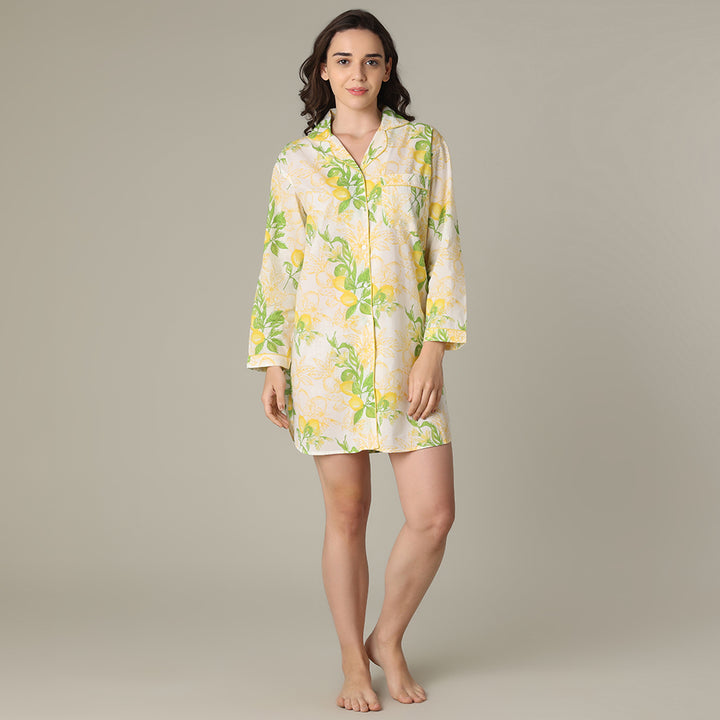 Sorrento White Nightshirt