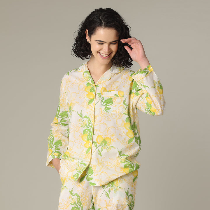 Sorrento White PJ Set