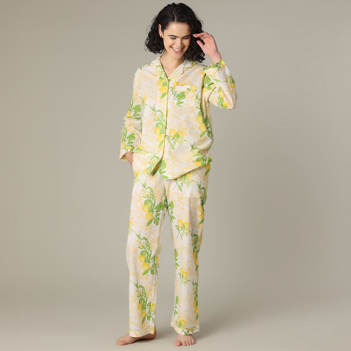 Sorrento White PJ Set