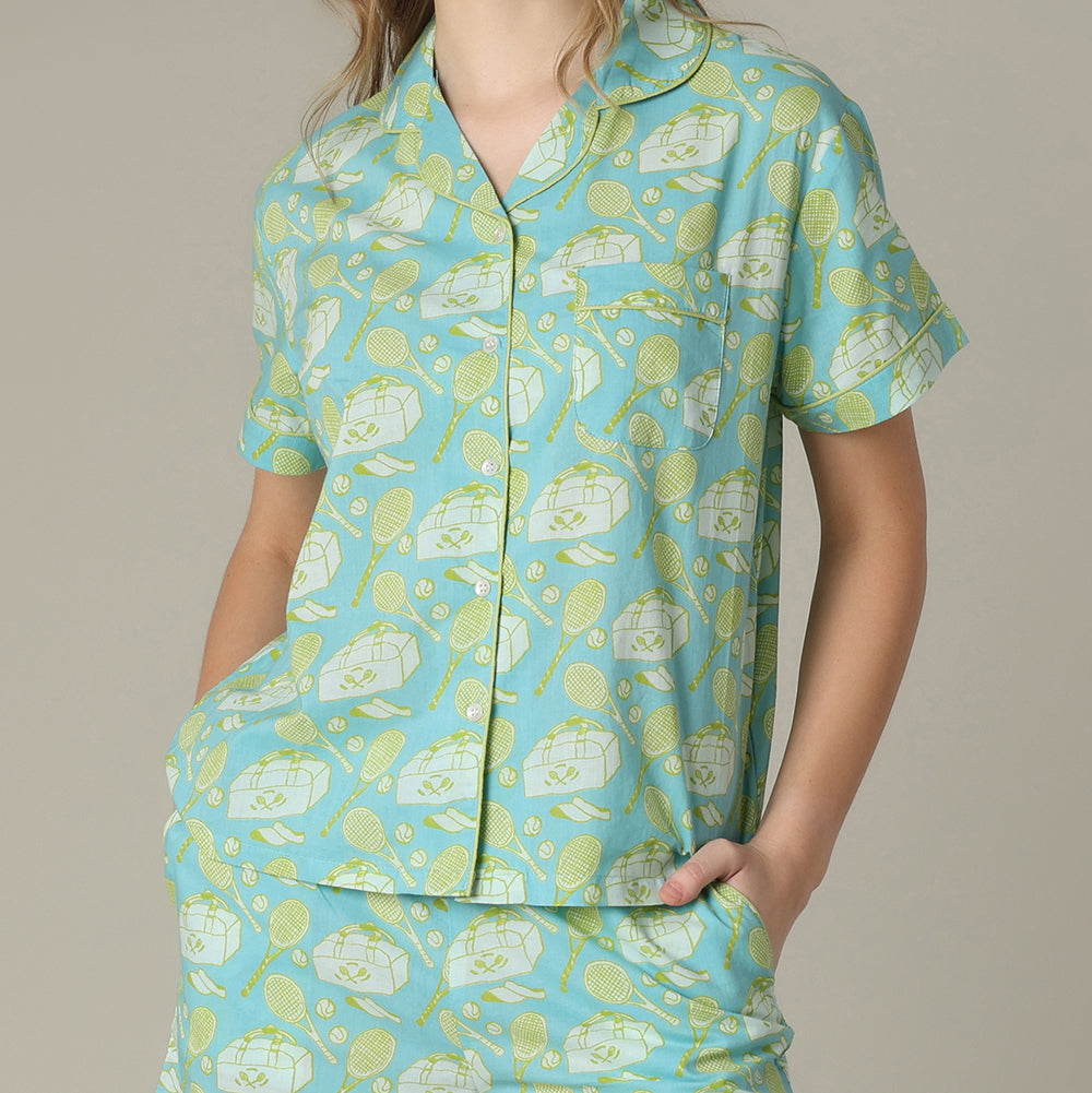 Tennis Shorts PJ Set