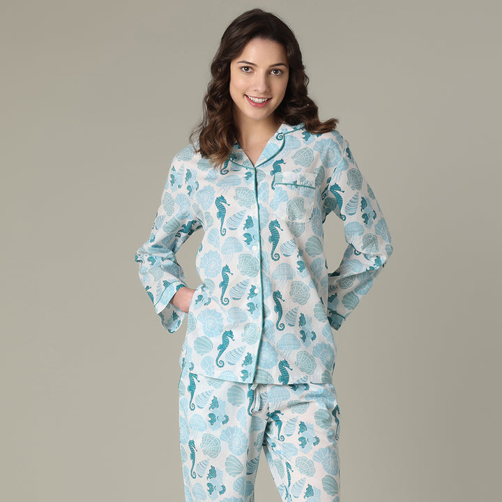 Ensemble pyjama océan
