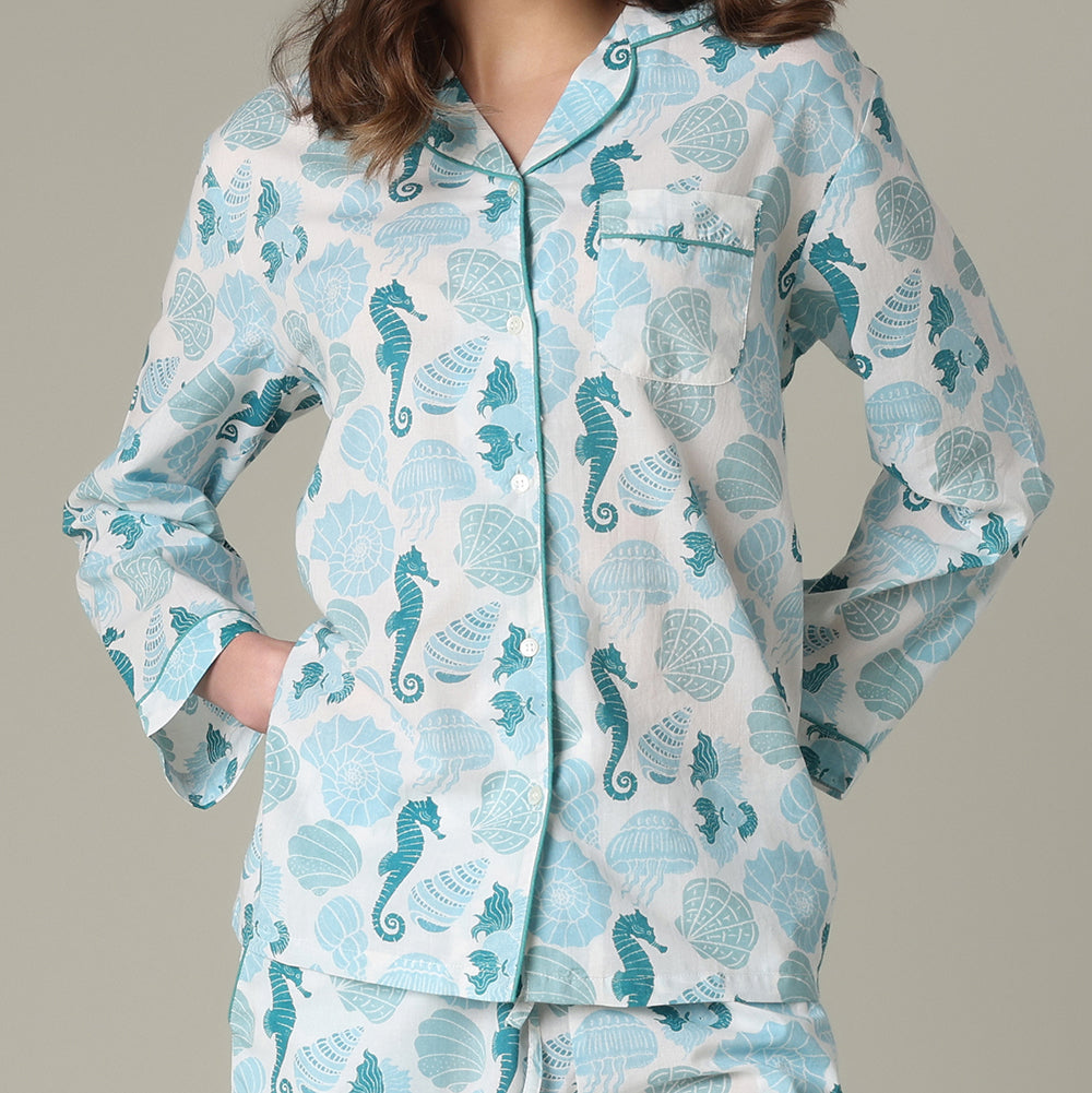 Ensemble pyjama océan
