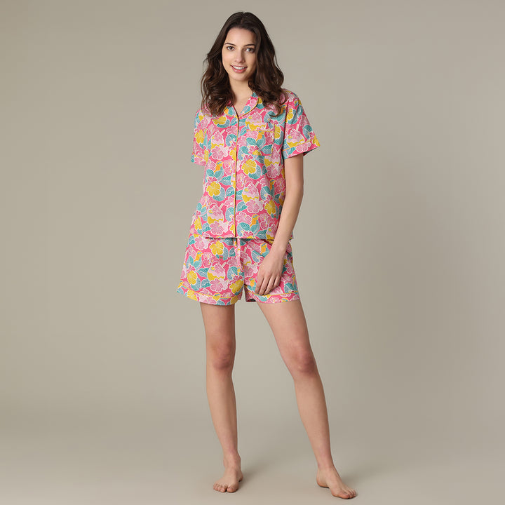 Coconut Shorts PJ Set
