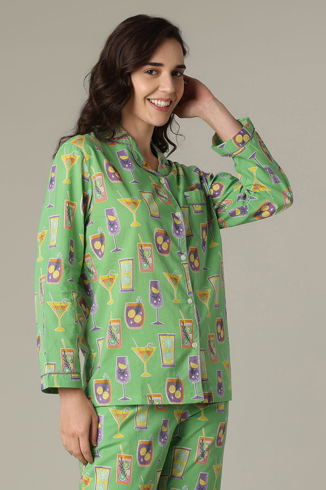 Cocktail Hour PJ Set