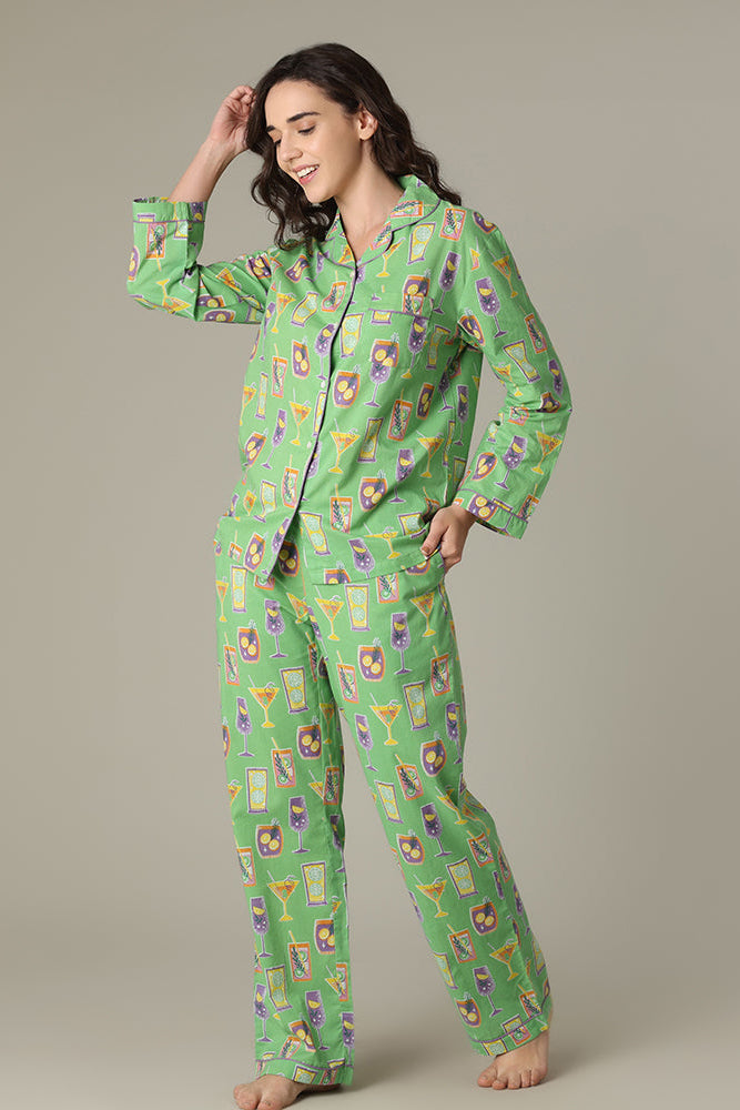 Cocktail Hour PJ Set