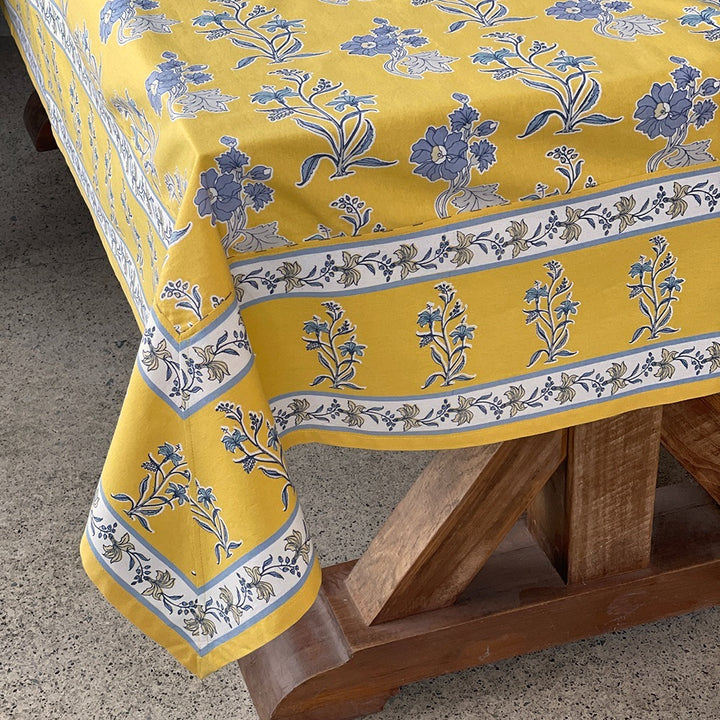 Rhiann Yellow Tablecloth