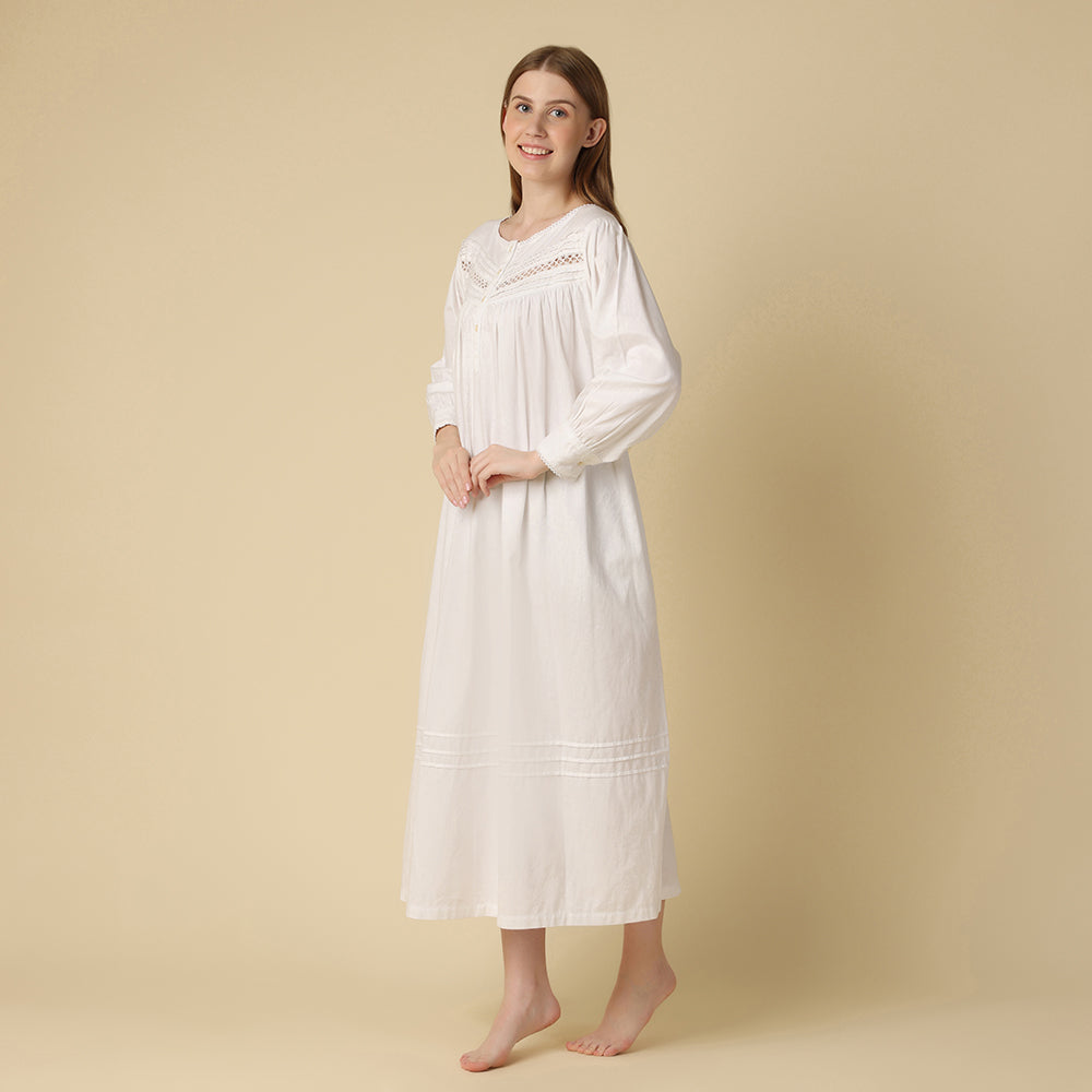 Edith Flannel Gown