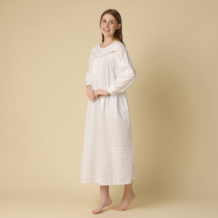 Edith Flannel Gown