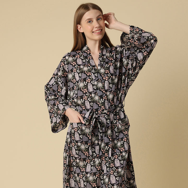 Kitty Cat Robe