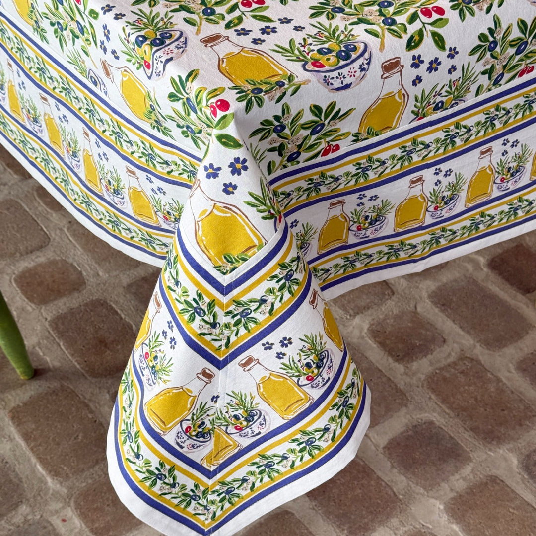 Nappe Olives Multicolore