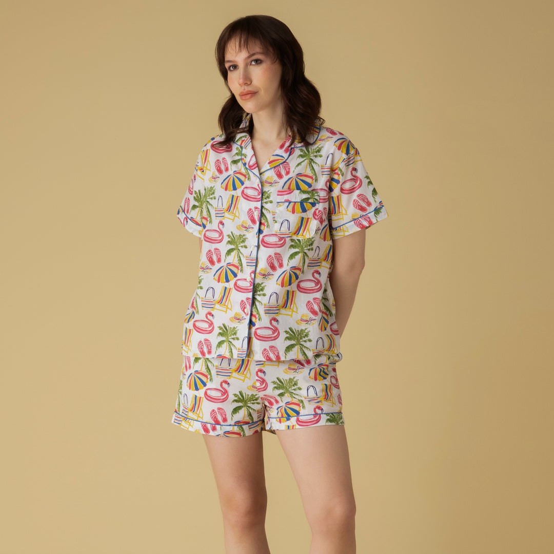 Resort Shorts PJ Set