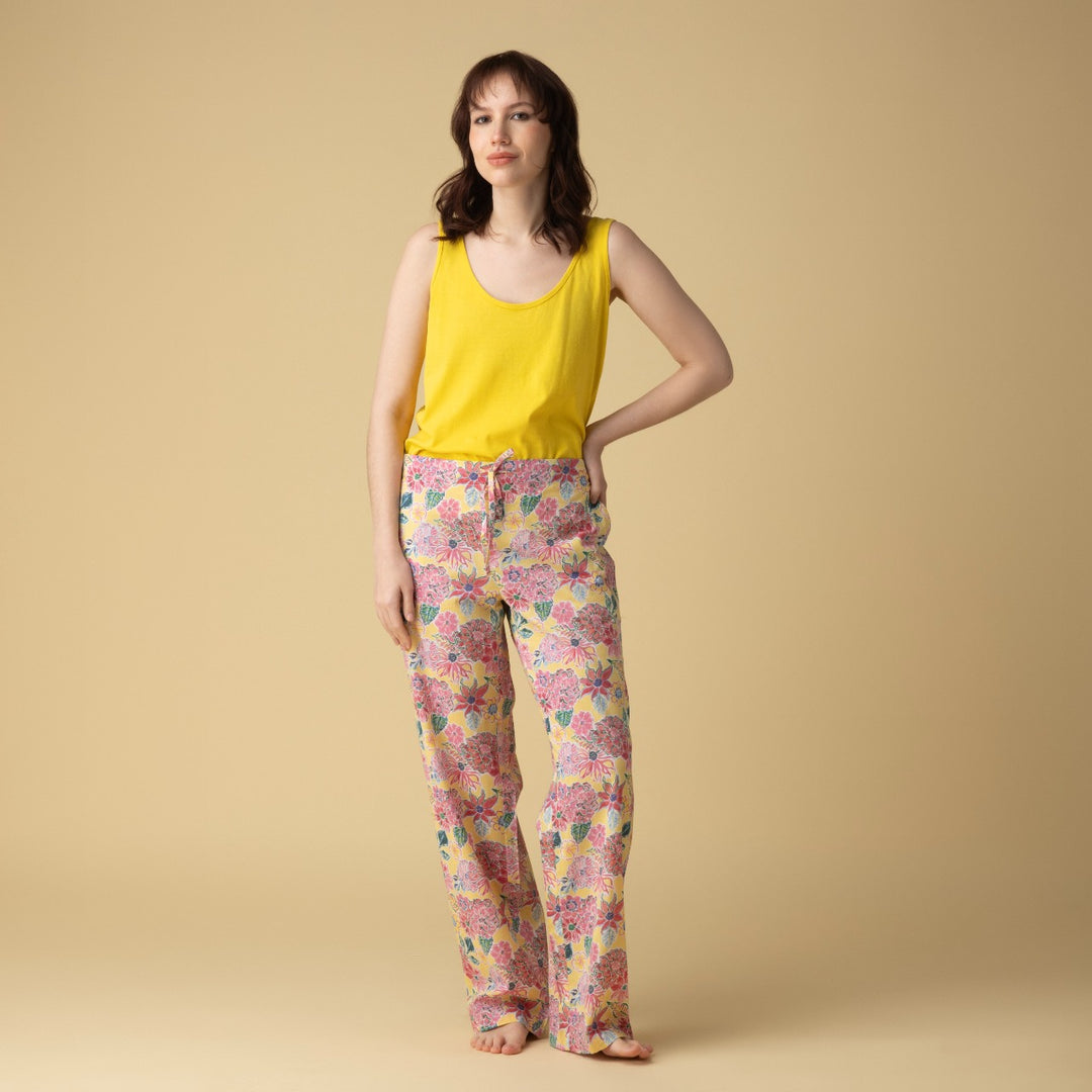 Zoe Yellow  Pant in a bag