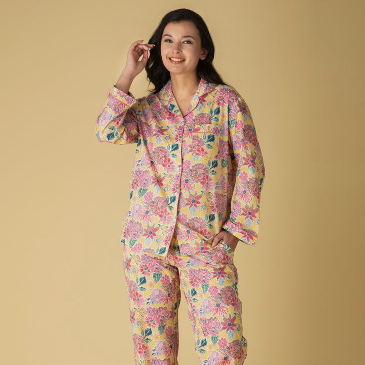 Zoe Yellow PJ Set