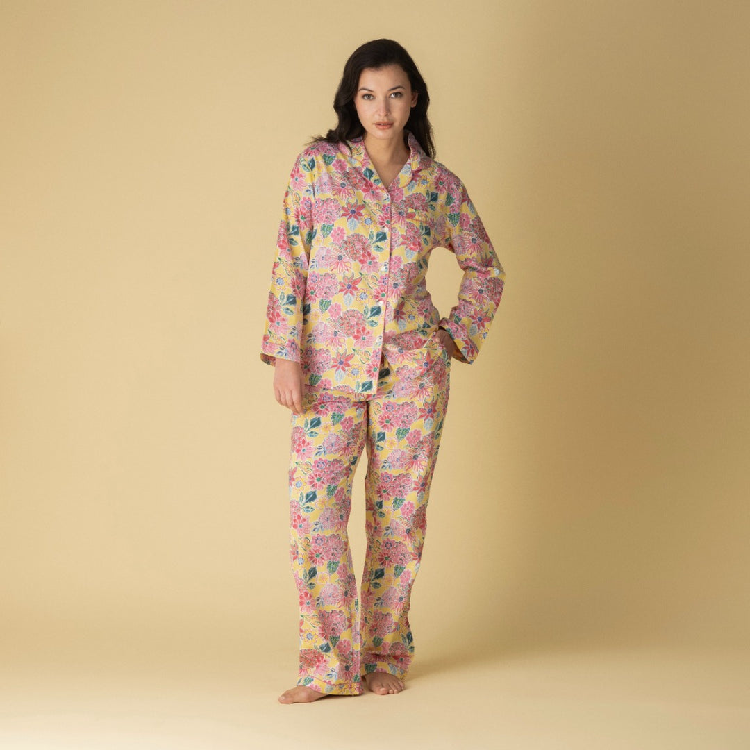 Zoe Yellow PJ Set