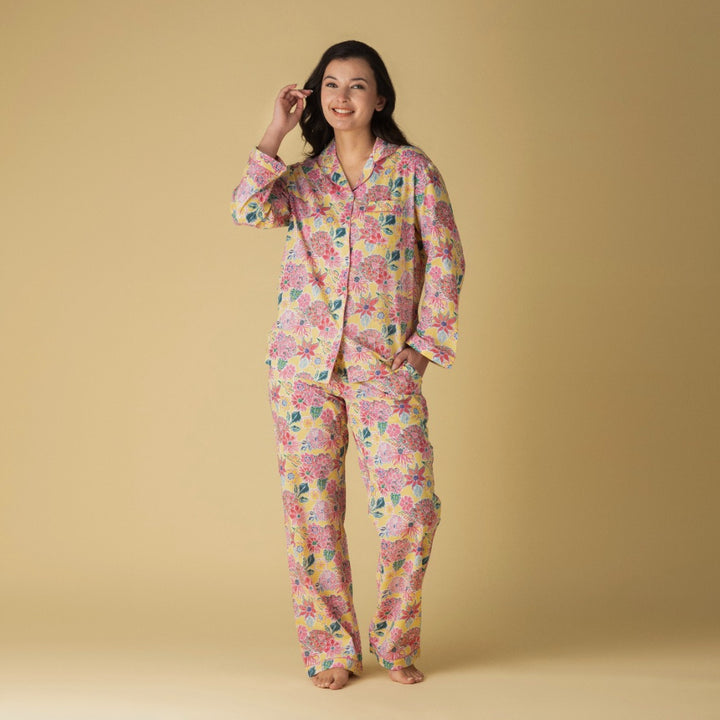 Zoe Yellow PJ Set