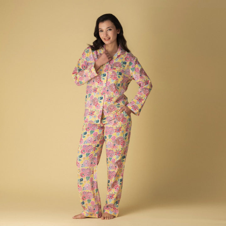 Zoe Yellow PJ Set
