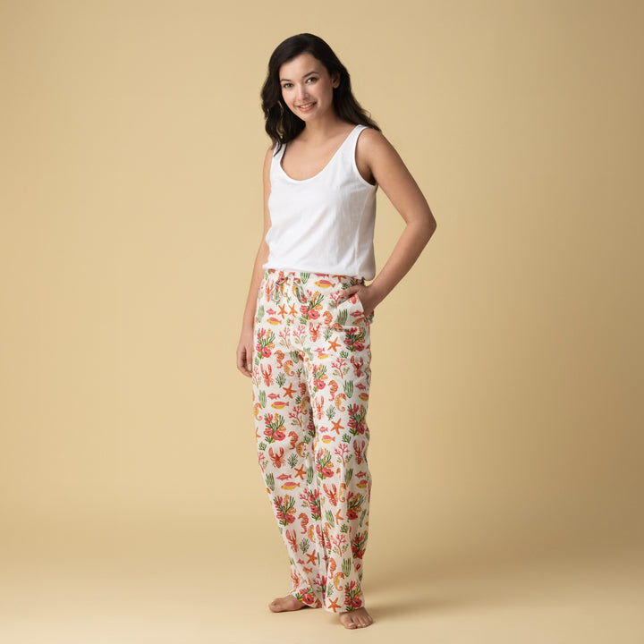 Coral Reef  Pant in a bag