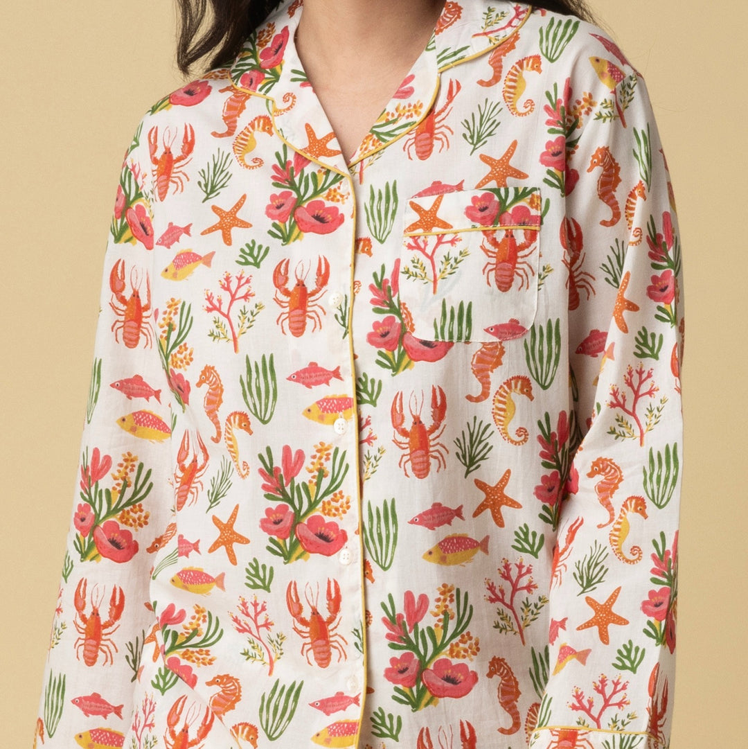Coral Reef PJ Set
