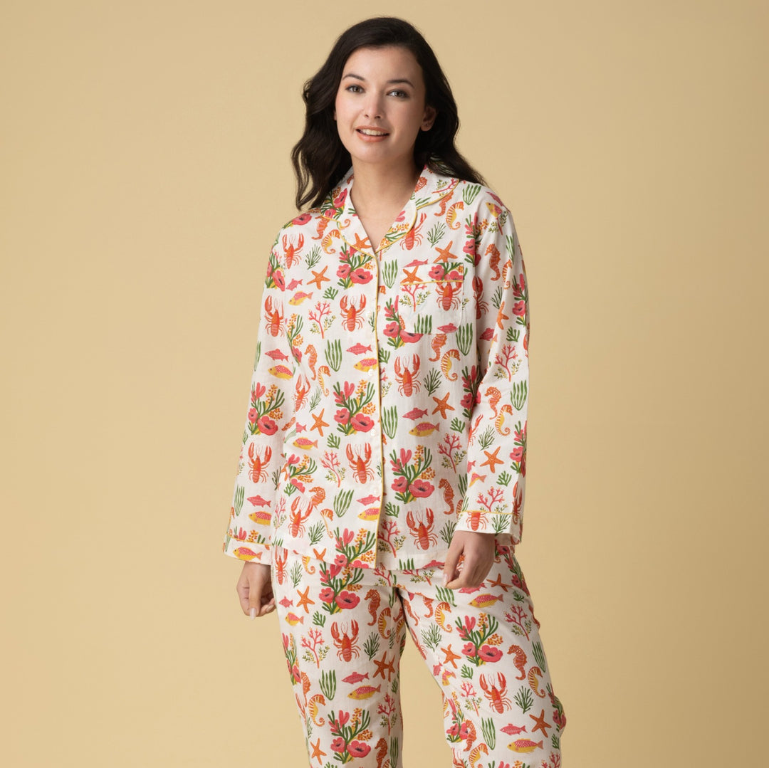 Coral Reef PJ Set