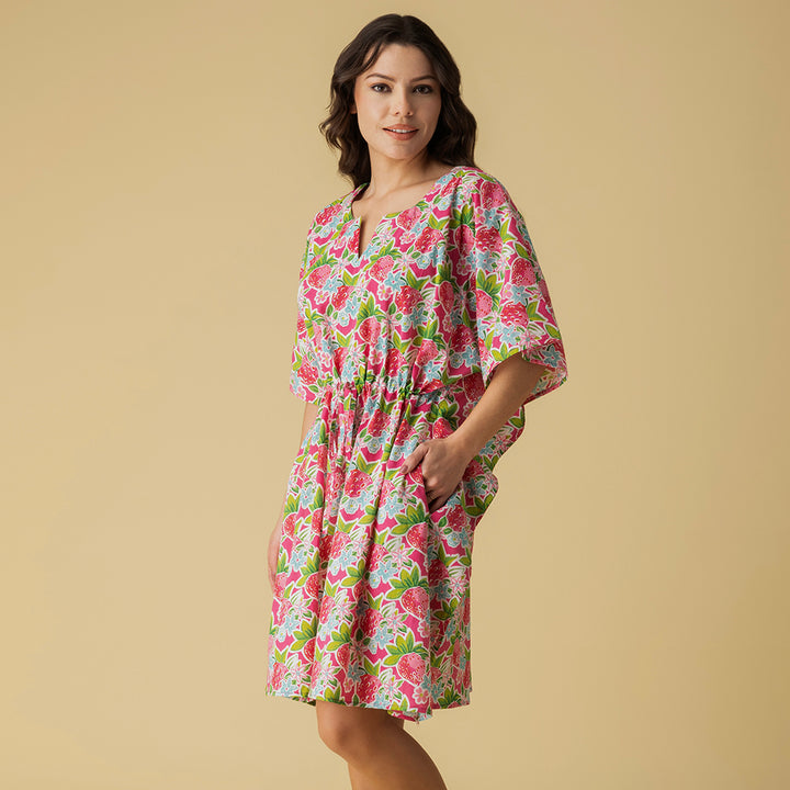 Very Strawberry Tunic Kaftan