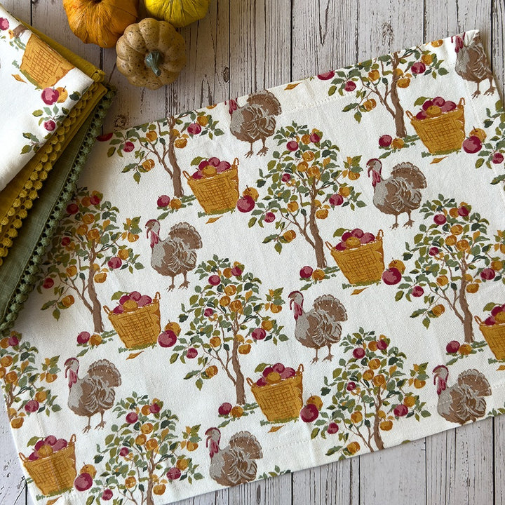 Turkey Apple Placemat