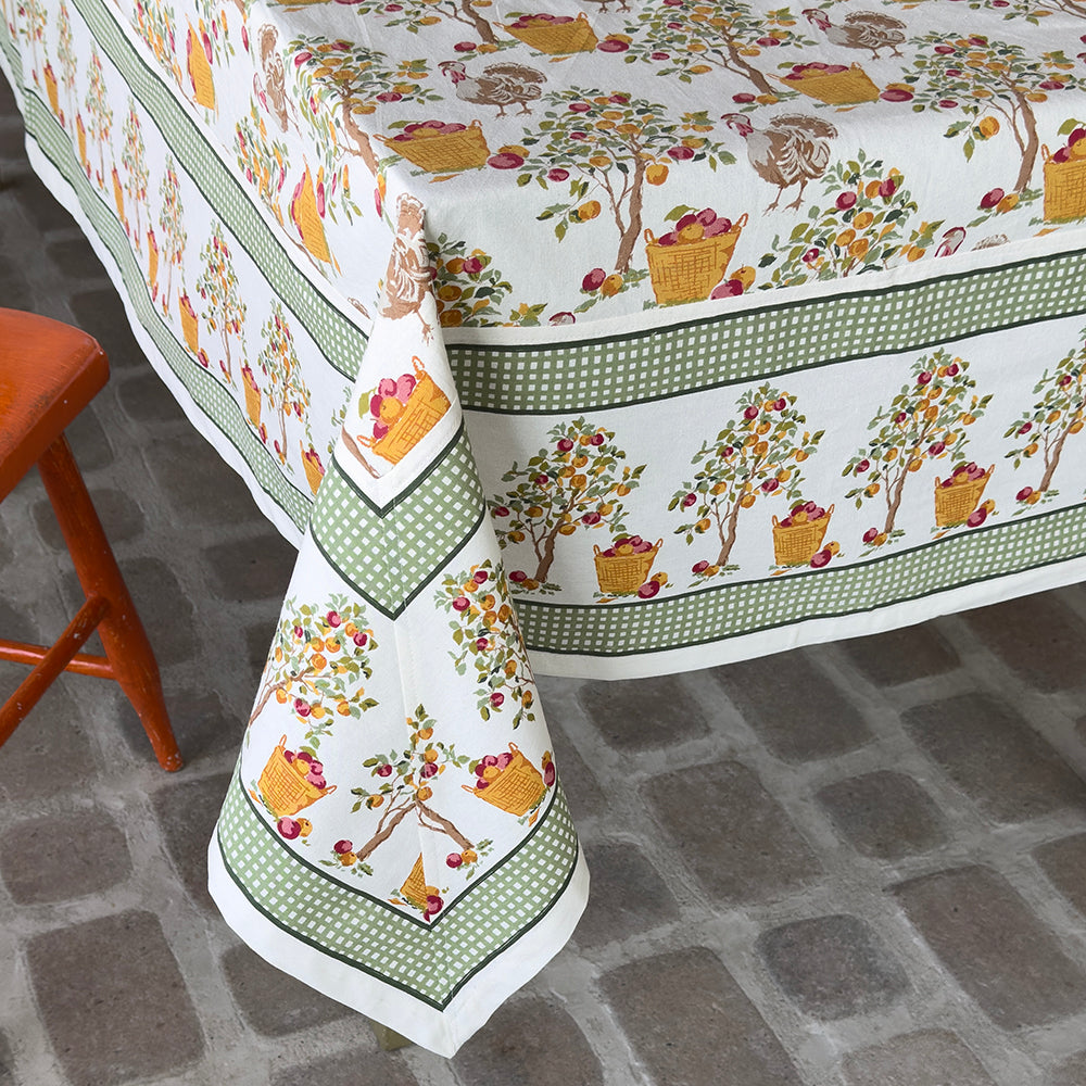 Turkey Apple Tablecloth