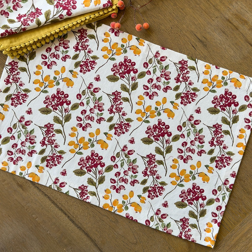 Warm Berry Placemat