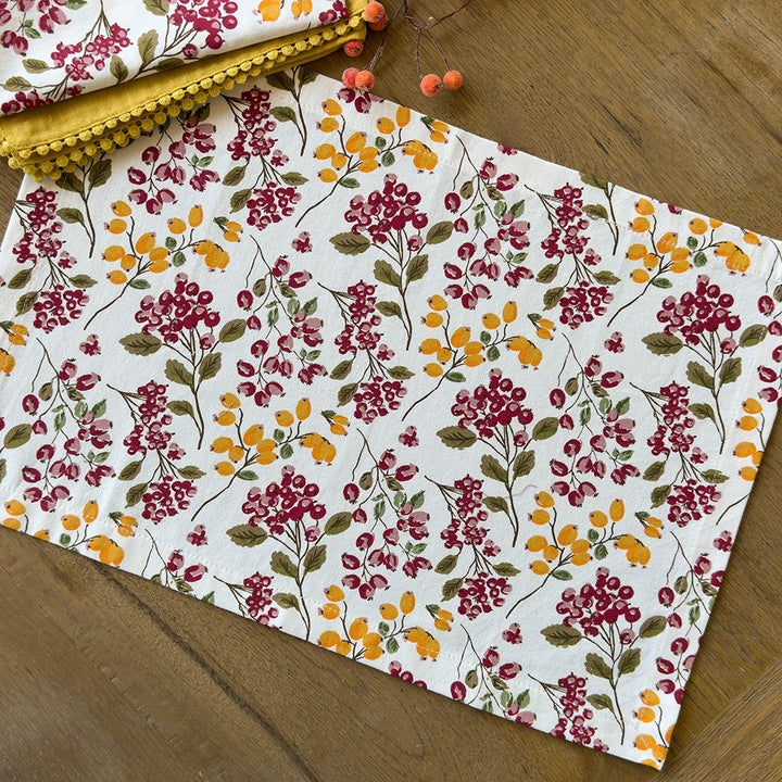 Warm Berry Placemat