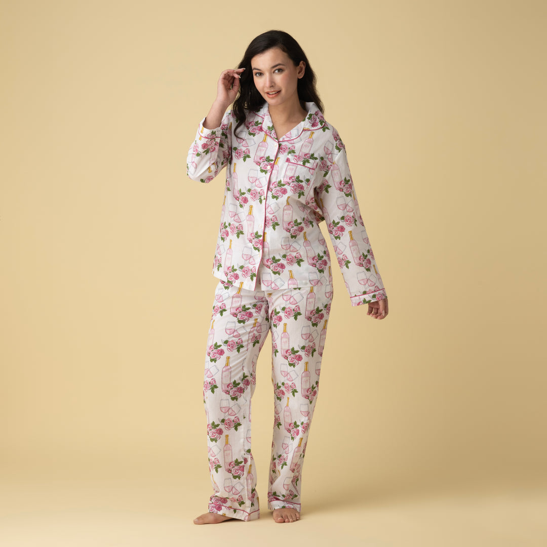 Rose PJ Set