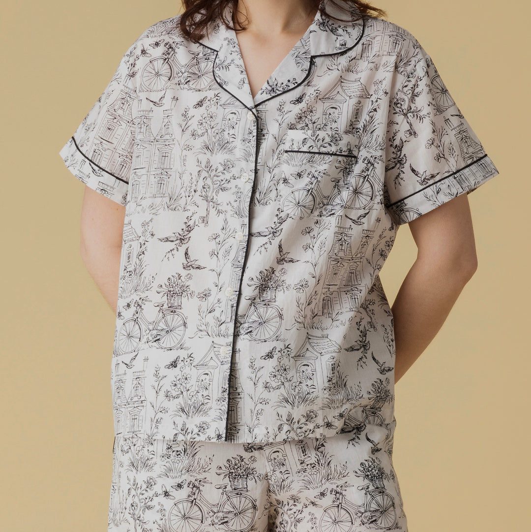 Toile Shorts PJ Set