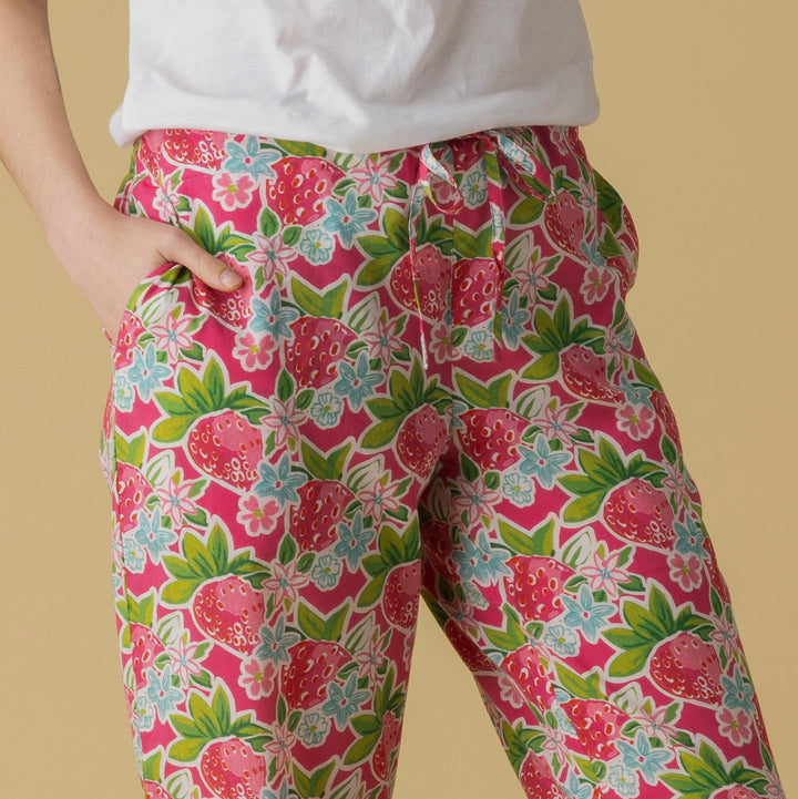 Very Strawberry Pant in a bag