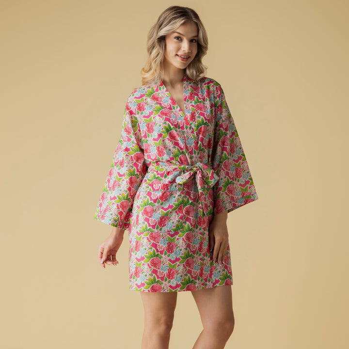Very Strawberry  Short Robe