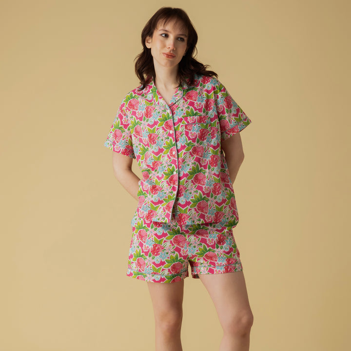 Very Strawberry Shorts PJ Set