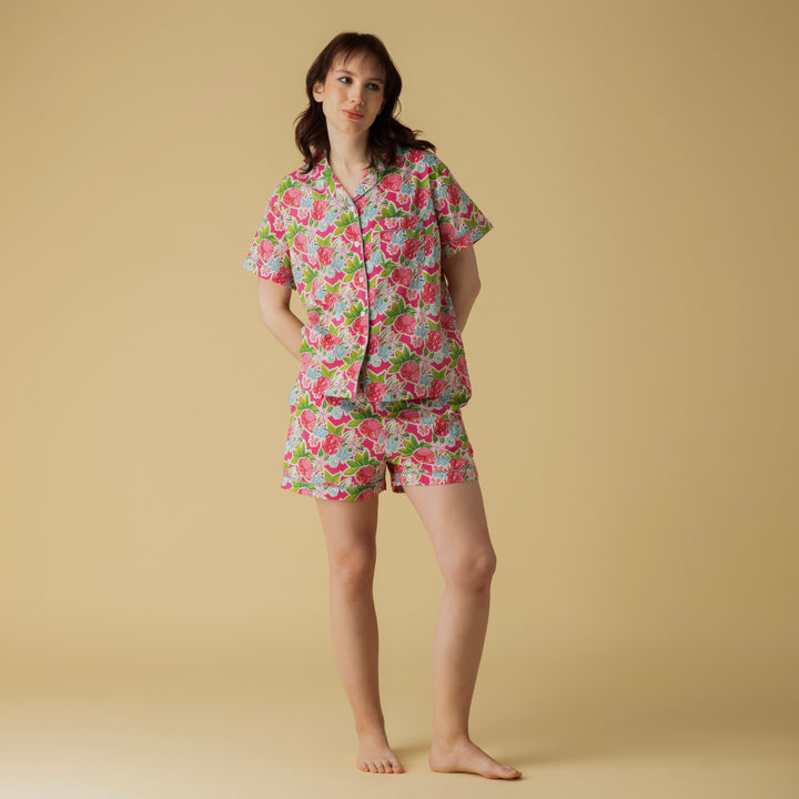 Very Strawberry Shorts PJ Set