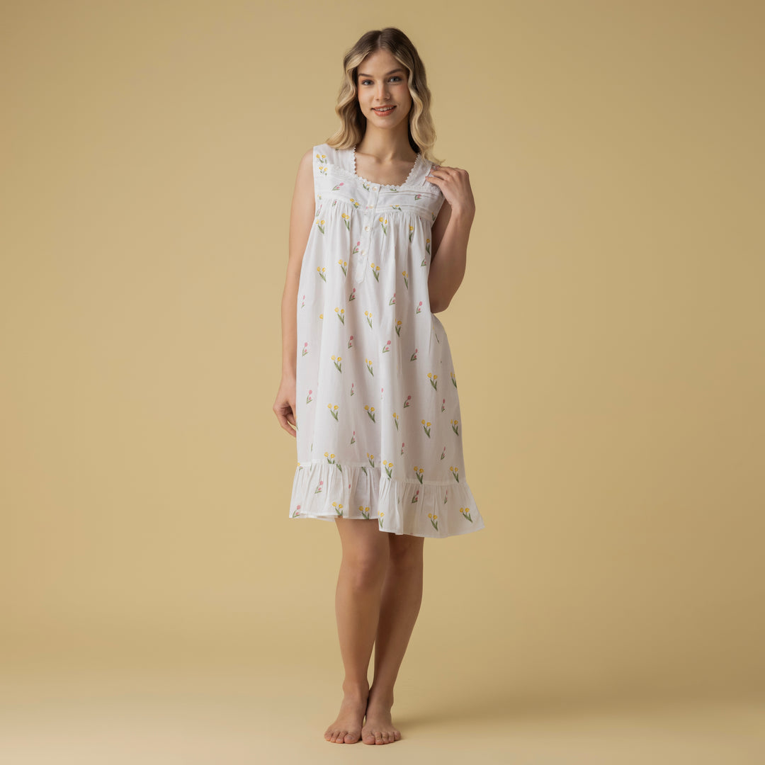Tulips Short Gown