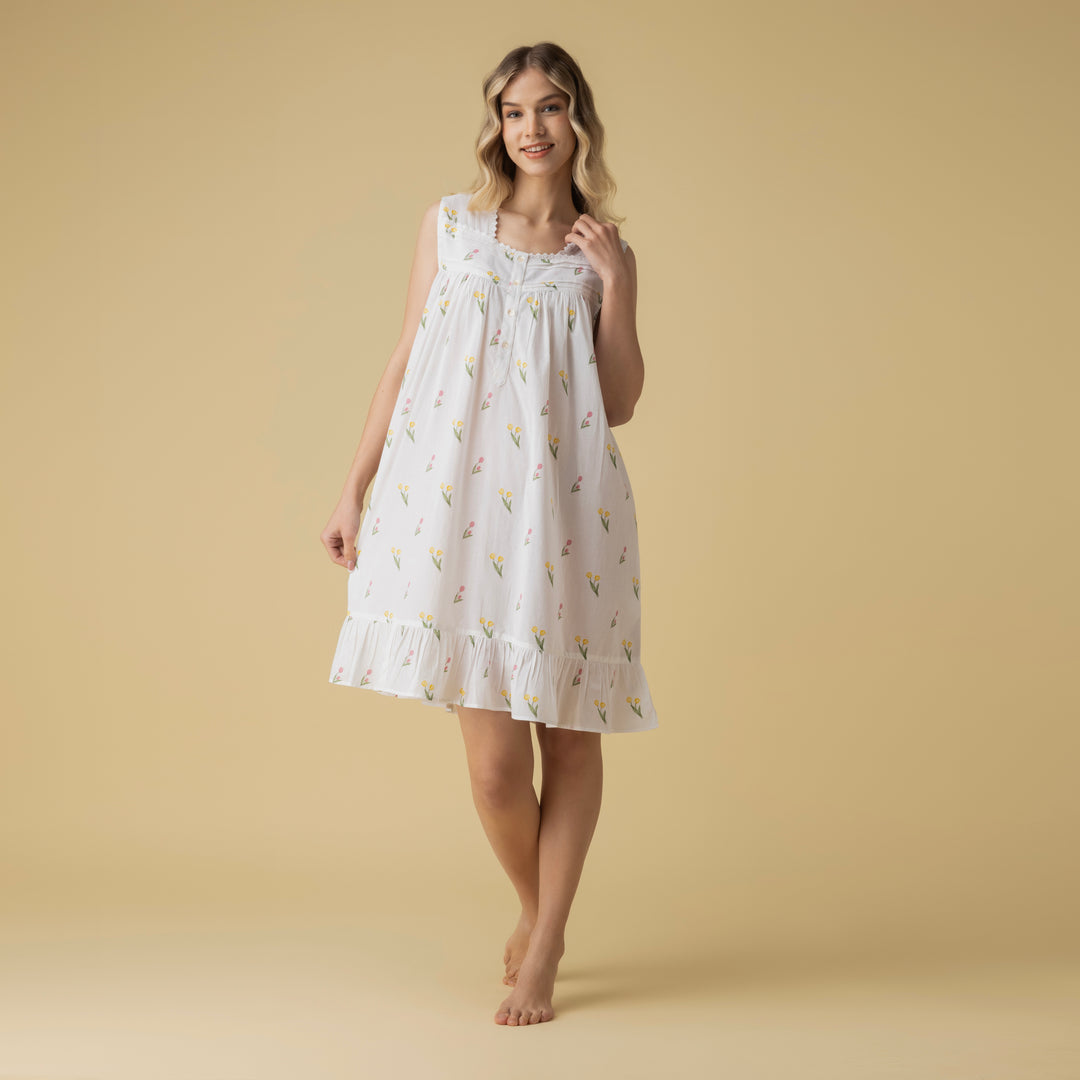 Tulips Short Gown