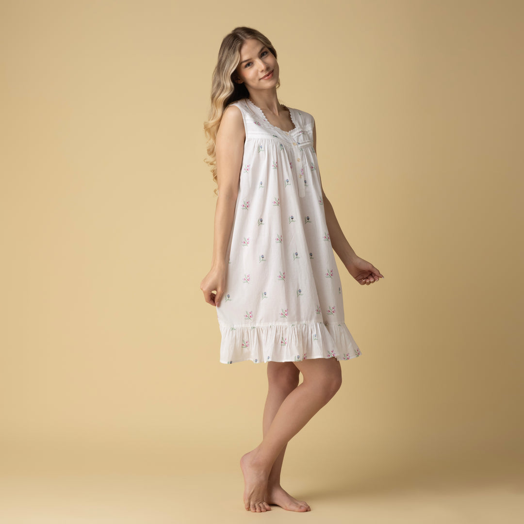 Rina Short Gown